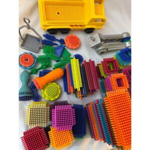 Bristle Blocks 100+ pieces Truck Vintage